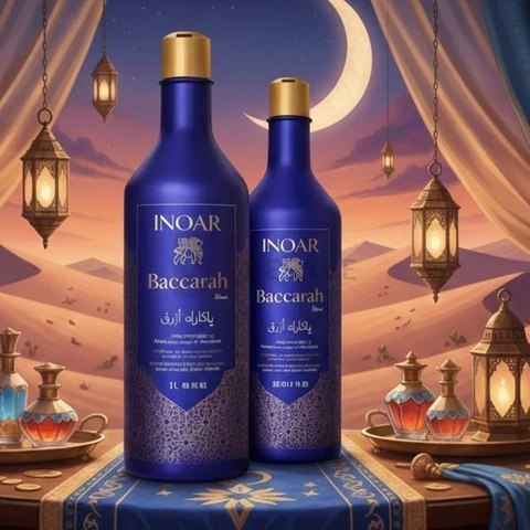 Kit Inoar Baccarah Blue Sh 1 L + Cond 800 Ml
