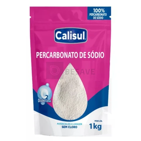 Percarbonato de Sódio 100% Puro Clareador Multiuso tira manchas Roupas Brancas Coloridas Limpeza