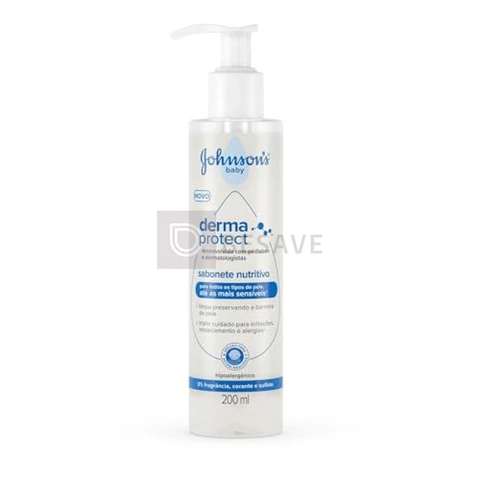 Sabonete Nutritivo Derma Protect JOHNSON'S® Baby 200mL