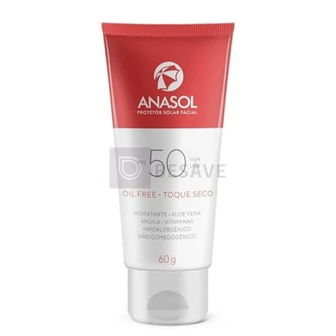 Anasol Protetor Solar Facial FPS 50-60g