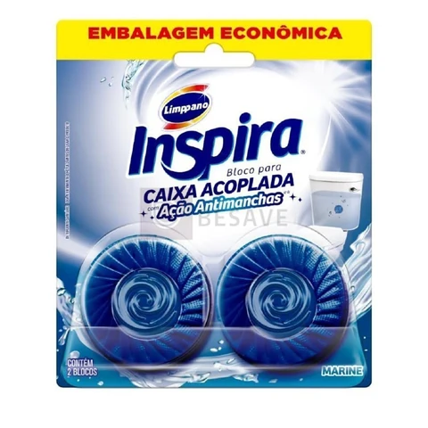 Limppano Bloco para Caixa Acoplada Marine com 2 unidades