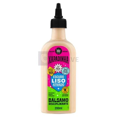 Lola From Rio – Xapadinha – Bálsamo para pentear sem enxágue para cabelos lisos, proteção térmica, efeito antifrizz, alinhamento e softnes 200 ml