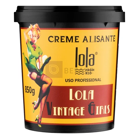Hair Vintage Girl Creme Alisante 850g, Lola Cosmetics