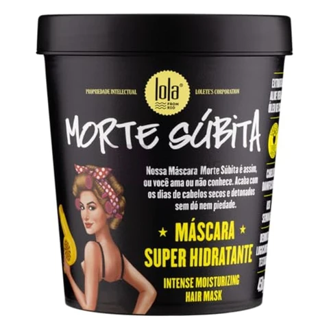 Morte Súbita Máscara Super Hidratante 450g, Lola Cosmetics
