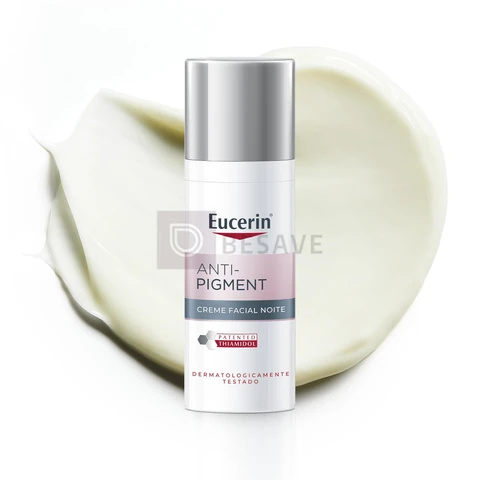 EUCERIN Creme Facial Antimanchas Noite 50ml, Anti-Pigment, Clareador, Thiamidol, Noturno