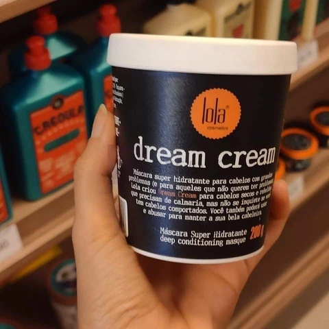 Dream Cream Máscara de Hidratação 200g, Lola Cosmetics