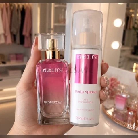 Perfume Capilar E Body Splash Flowers Barbour's Beauty