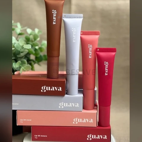 Lip Oil Guava Regenerador 5% Pantenol Gloss Hidratante