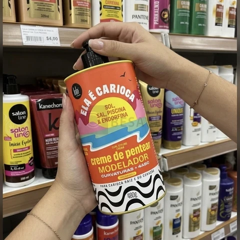 Ela é Carioca Creme de Pentear 4ABC 480g, Lola Cosmetics