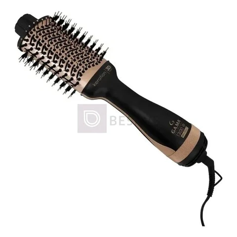 Escova Secadora Gama Italy Stylish Keration Brush 3d Bivolt