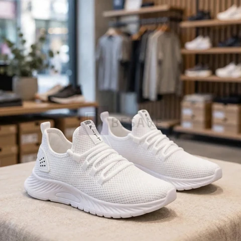 Tênis Feminino flyvo Podium Caminhada Academia Branco