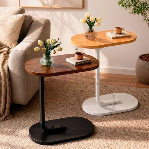 Mesa De Apoio Lateral sofá moderna mdf resistente Sofá Cama Notebook Portátil