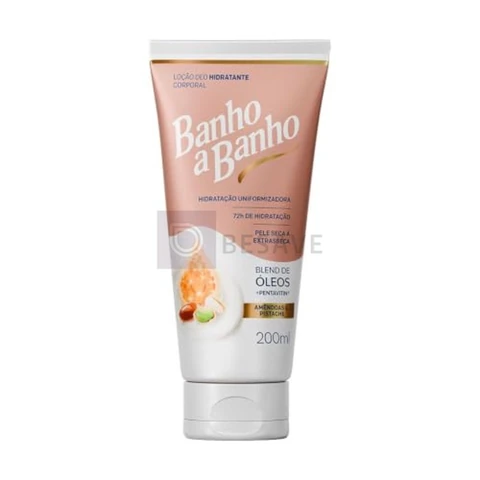 Loção Hidratante Banho a Banho Amêndoa e Pistache Bisnaga 200ml