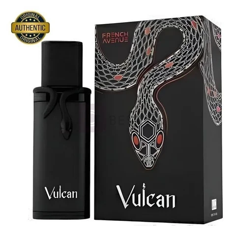 Perfume Arabe Vulcan Black French Avenue 100ml Eua De Parfum