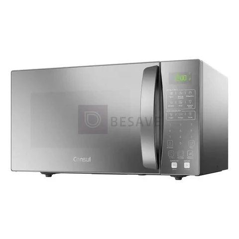 Micro-ondas Consul 32L Prata com Menu Fácil - CMS46AR 220v