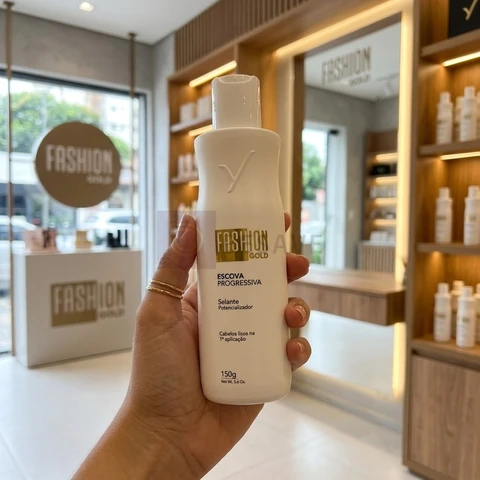 Escova Progressiva 150g - Fashion Gold