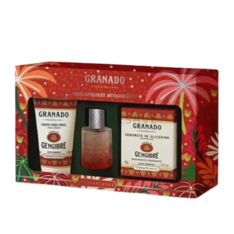 Granado Kit, Terrapeutics, Trio Gengibre Revigorante