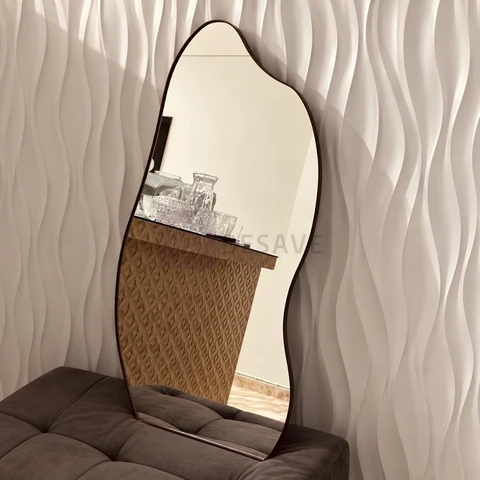 Espelho Roma 100x50cm Corpo Inteiro Grande Moderno Luxo