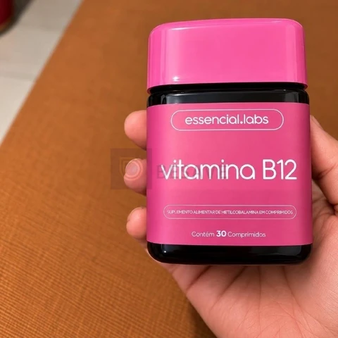 VITAMINA B12 Metilcobalamina - Fórmula com Máxima Pureza e Concentração - 30 Doses