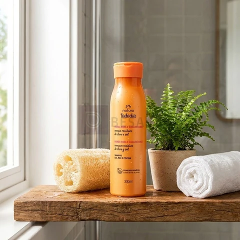 Shampoo Natura Tododia Manga Rosa E Água De Coco 300ml