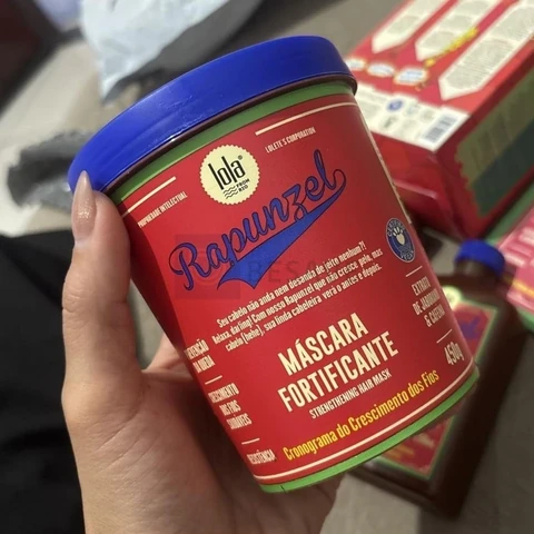 Rapunzel Máscara de Tratamento 450g, Lola Cosmetics
