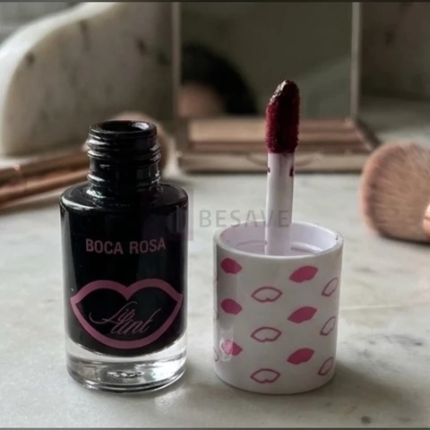Lip Tint Boca Rosa Batom Blush 10ml Vermelho Paixão