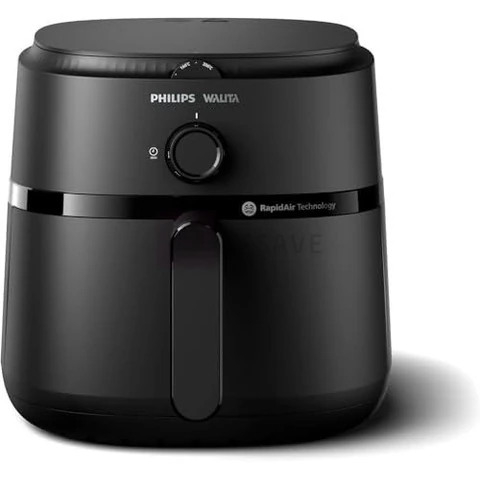 Philips Walita Fritadeira Airfryer Série 1000 XL 6,2L, Preta, 110V