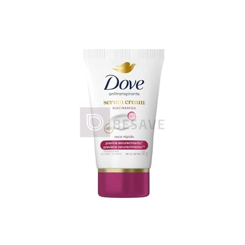 Dove Desodorante Antitranspirante em Creme Previne Escurecimento 50 G