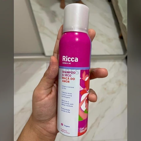 Ricca Shampoo A Seco Maçã do Amor 150ml