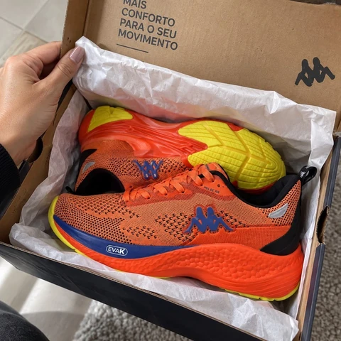 Tênis Kappa Pulse Rx Unissex Corrida Conforto
