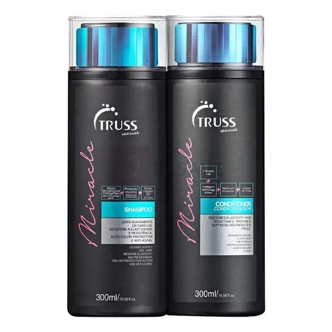 Kit Truss Miracle (Shampoo 300ml + Condicionador 300ml)