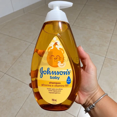 Shampoo Johnson's Baby Glicerina Hipoalergênico 750ml