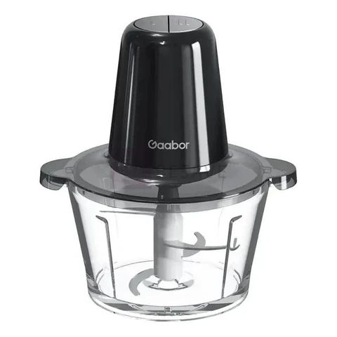 Gaabor Processador 300w 2l Vidro 4 Lâminas Mg-15m02a Cor Preto