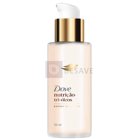 Dove Leave-In Nutrição + Tri-Óleos 110ml Pump