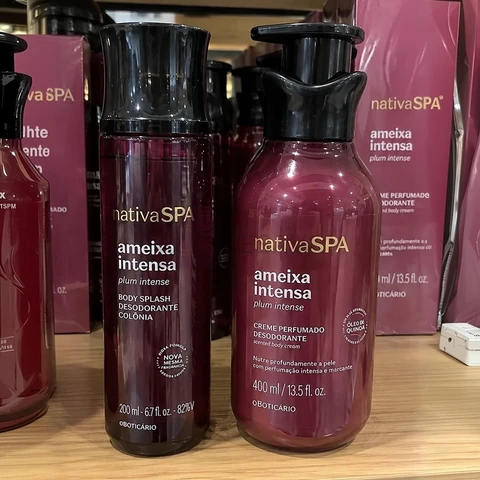 Combo Nativa Spa Ameixa Intensa: Body Splash Desodorante Col