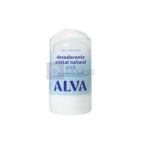 Desodorante Cristal Stick Vegano 60g Alva