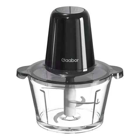 Gaabor Processador 300w 2l Vidro 4 Lâminas Mg-15m02a Cor Preto