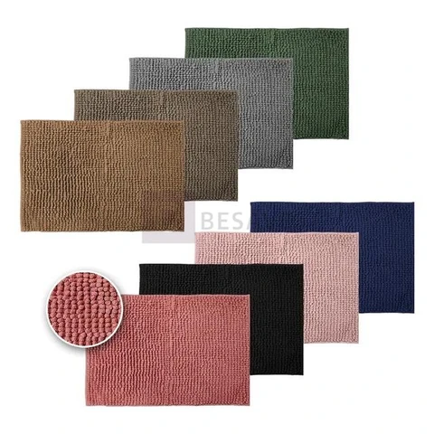 Kit 4 Tapetes De Banheiro 40x60 Antiderrapante Bolinha Macio