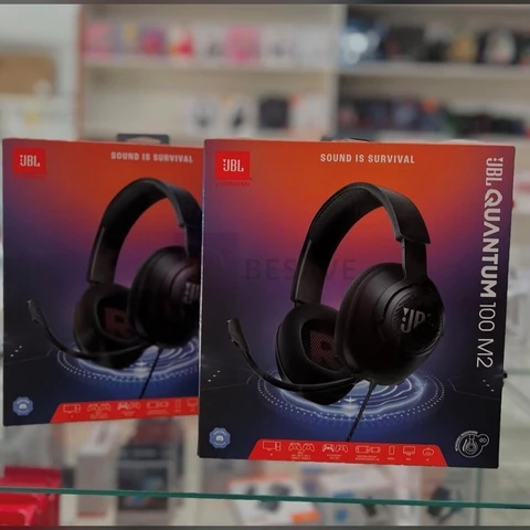 Fone de Ouvido JBL Quantum 100M2 Gamer Over-ear com Microfone Removível para PS4 e PS5