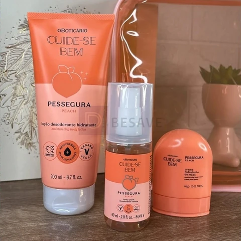 Kit Presente Cuide-se Bem Pessegura (4 Itens)