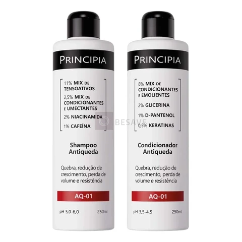 Principia Kit Shampoo E Condicionador Antiqueda Aq-01