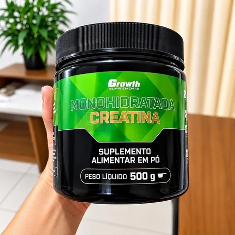 Creatina Monohidratada 500g em Pó (Growth)