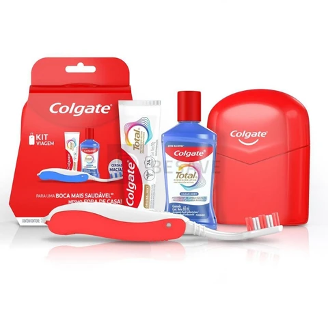 Colgate Kit de Higiene Bucal para Viagem