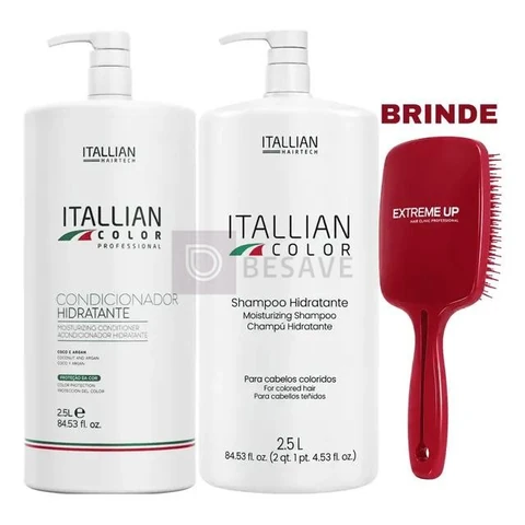 Kit Shampoo E Condicionador Lavatório Itallian Color 2,5l