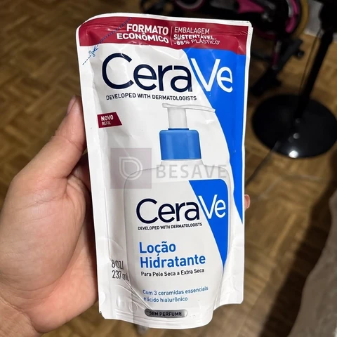 Loção Hidratante Para Pele Seca A Extra Seca Refil 237ml Cerave