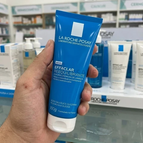 Espuma de Limpeza Antioleosidade Effaclar Reequilibrante La Roche-Posay 100g