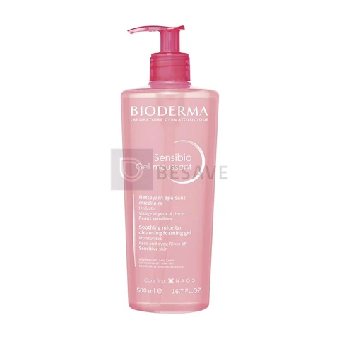 BIODERMA Gel de Limpeza Micelar Facial Sensibio Gel Moussant 525G