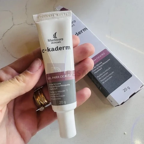 Mantecorp c-Kaderm gel de silicone para redução de cicatrizes 20 g