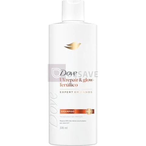 Dove Shampoo UV Repair & Glow + Ferúlico 370ml