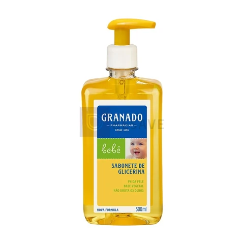 Granado Sabonete Líquido Bebê, Tradicional, 500ml